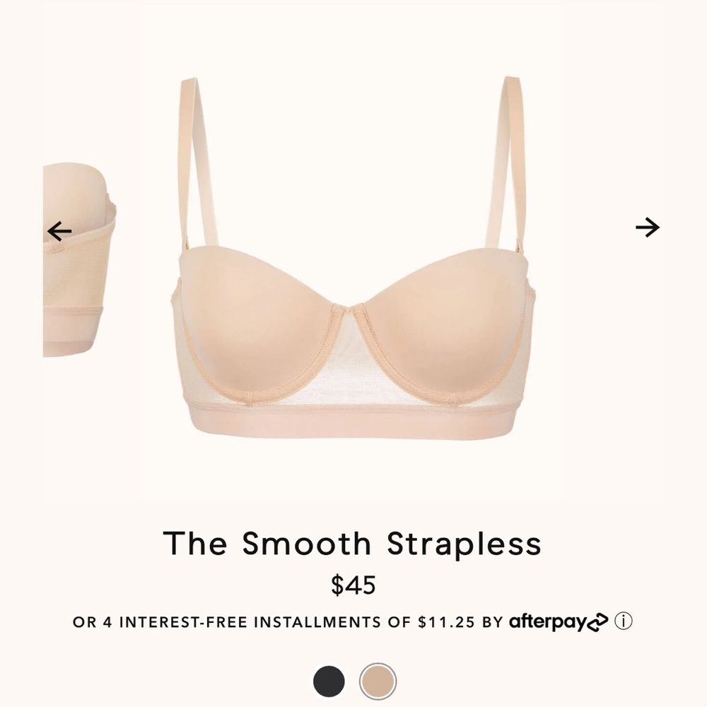 Lively The Smooth Strapless Beige